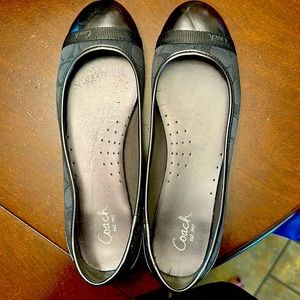Coach 8.5 Ballet Flats, gently used